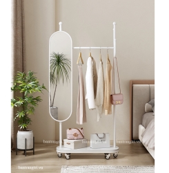 Cây treo quần áo có gương CT44