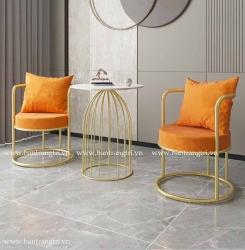 Bộ bàn ghế decor DC013