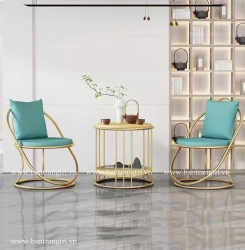 Bộ bàn ghế decor DC016