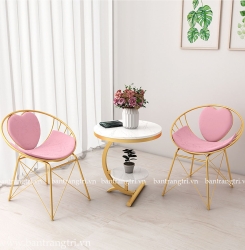 Bộ bàn ghế decor BG047