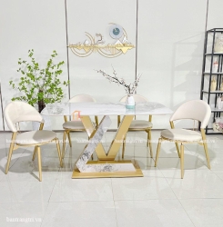 Bộ bàn ghế ăn HLBA08